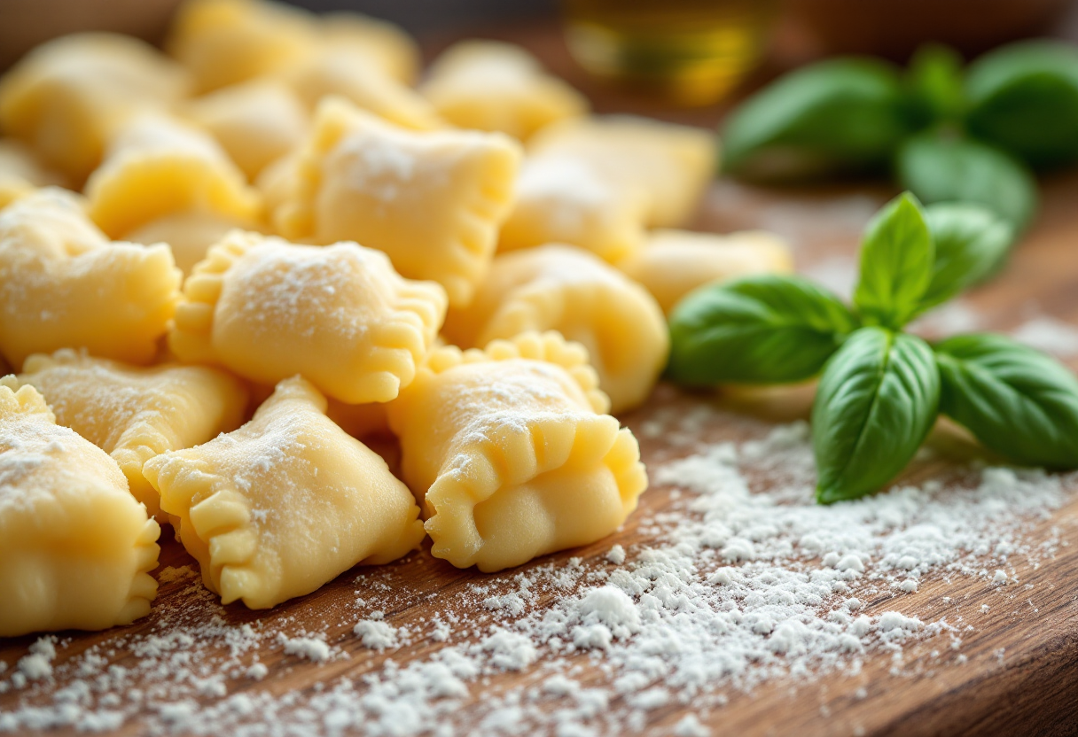 Gnocchi di ricotta e parmigiano preparati con Bimby