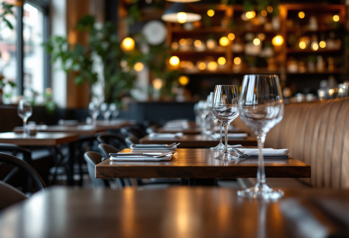 Esterno del ristorante Lupa a Highbury, Londra