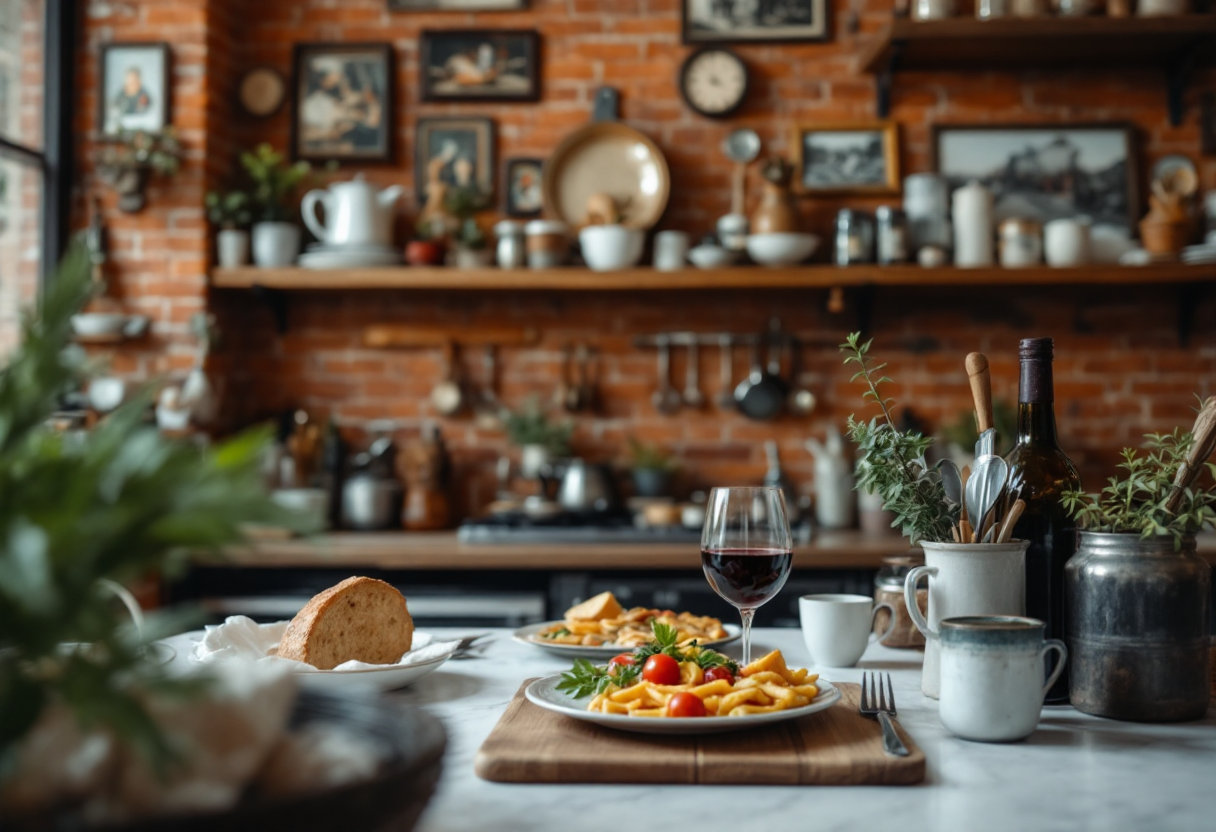 Trattoria tipica a Bologna con piatti tradizionali