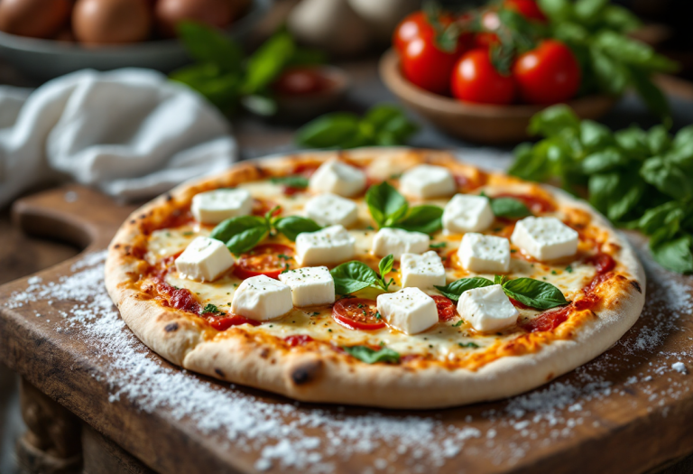 Confronto tra mozzarella fiordilatte e bufala per pizza