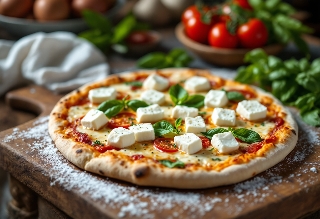 Confronto tra mozzarella fiordilatte e bufala per pizza