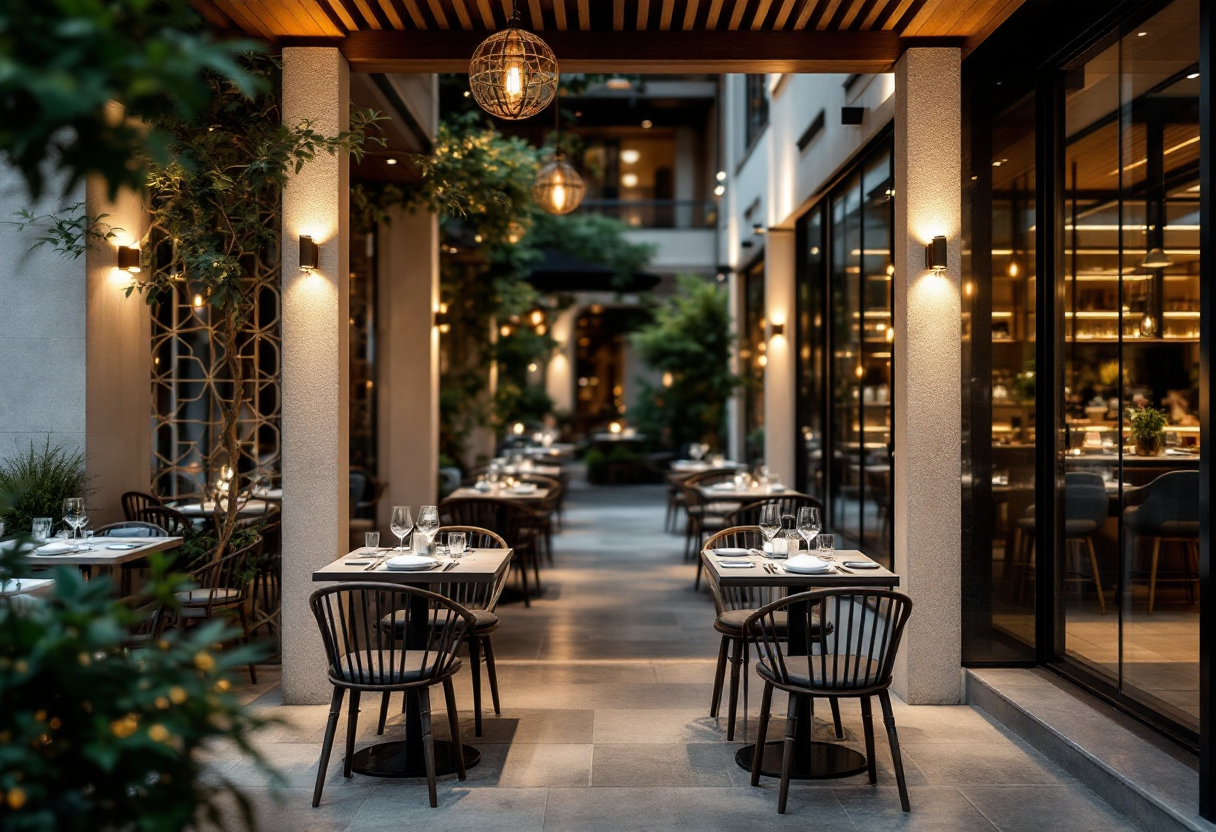 Niko Romito nel suo nuovo ristorante a Bali