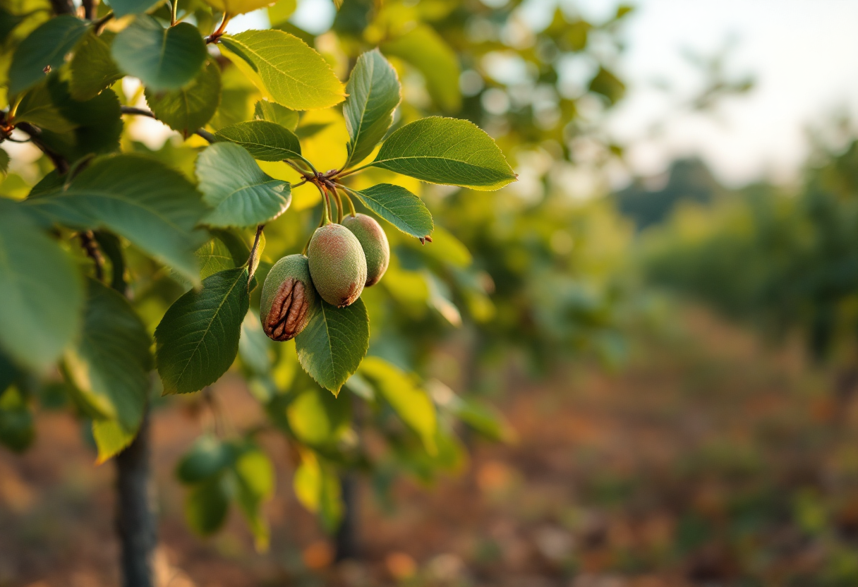 Noci pecan in un piatto, ricche di nutrienti