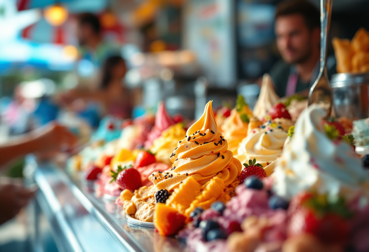 Gelato estivo 2025 con nuovi gusti e tendenze