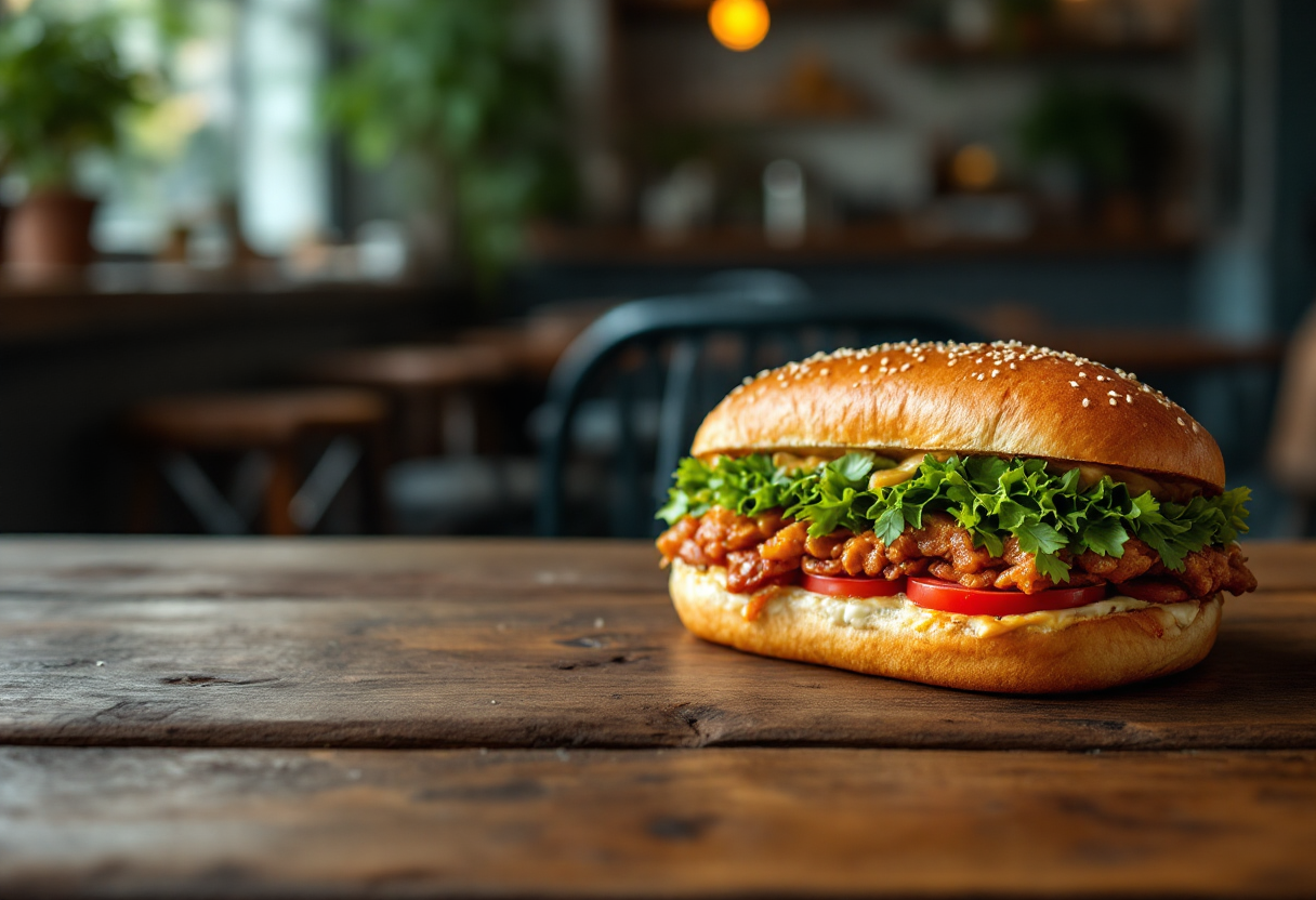 Panino ispirato a Leone XIV, un omaggio a Chicago