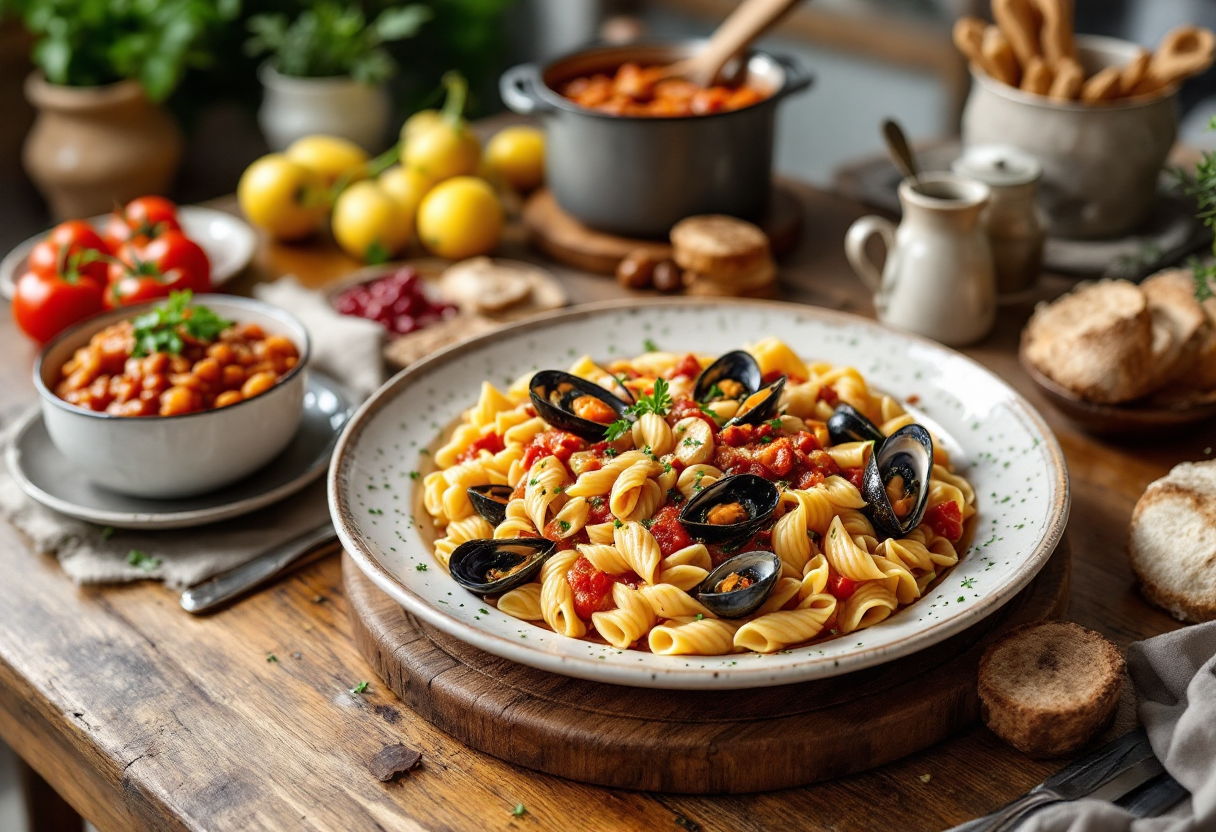 Deliziosi piatti tipici della cucina napoletana