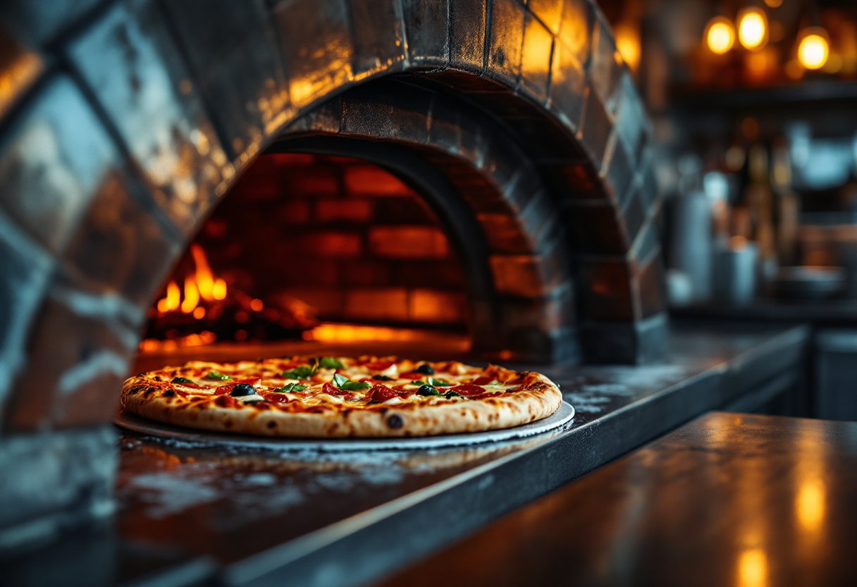 Sasà Martucci presenta la pizza di Caserta a Milano