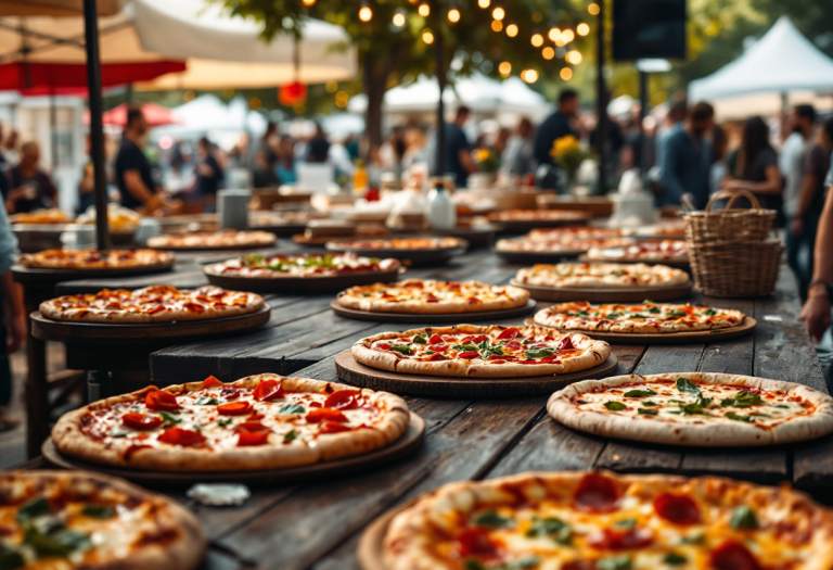 PizzaCon al COMICON di Napoli con variopinte pizze