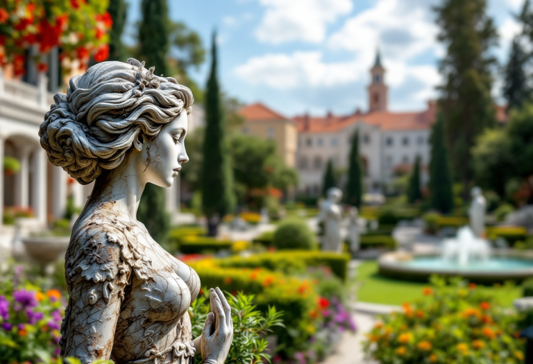 Scultura premiata di Cà del Bosco in mostra a Venezia