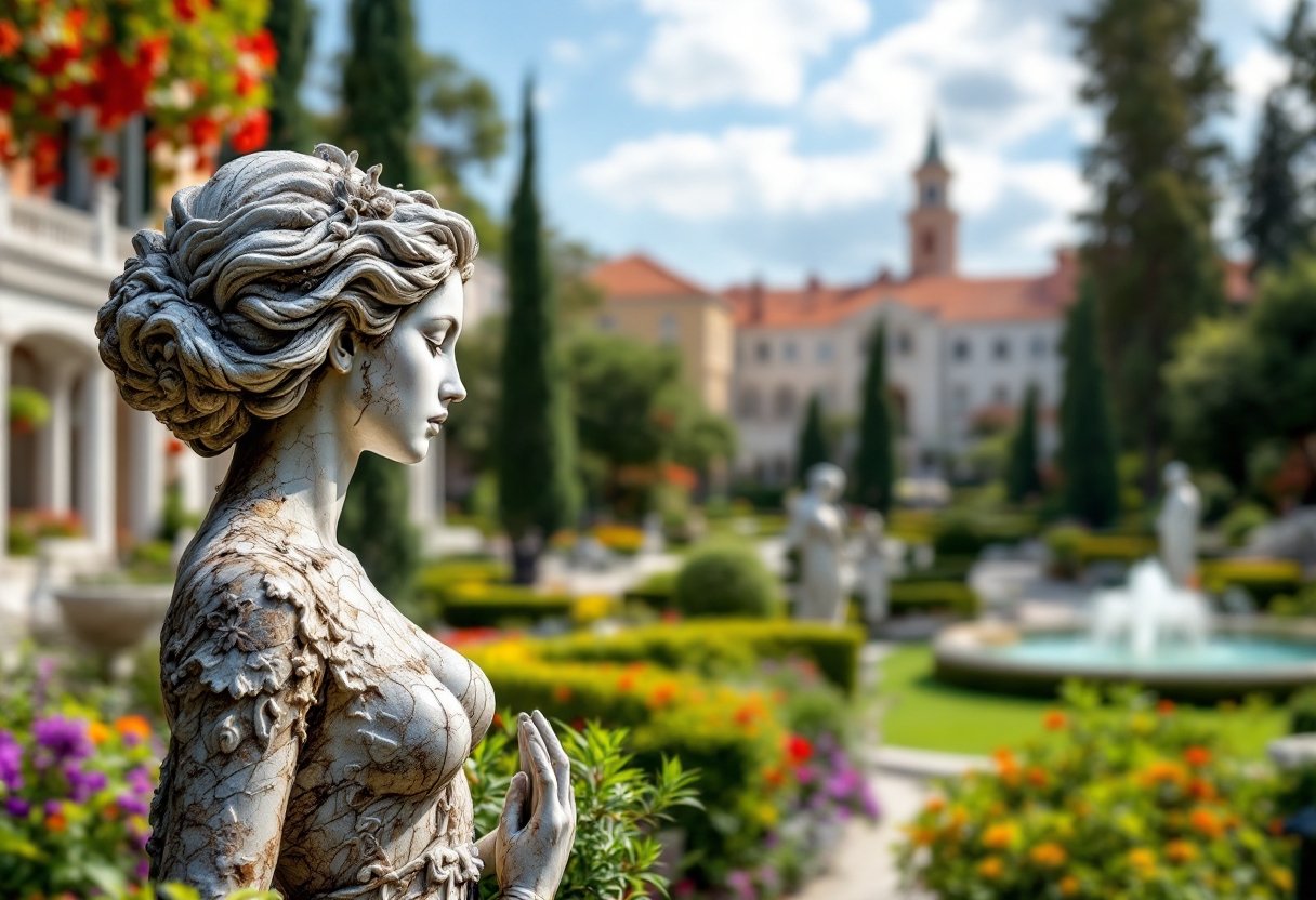 Scultura premiata di Cà del Bosco in mostra a Venezia