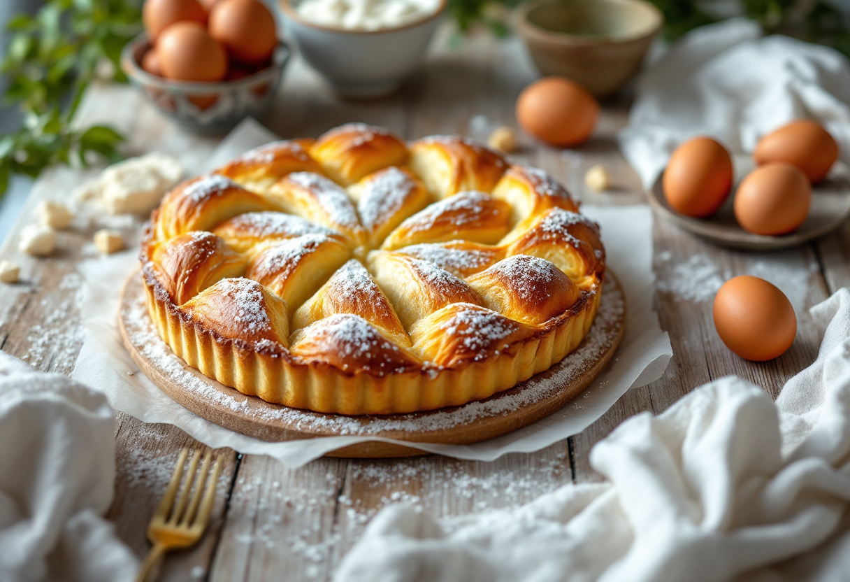 Tarte Tropezienne, dolce francese con crema e brioche