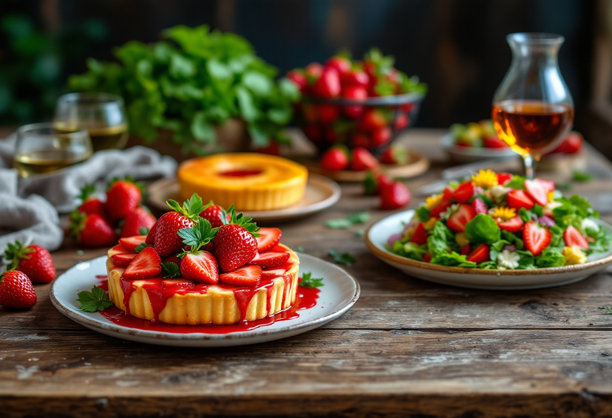Deliziose ricette con fragole, dolci e salate