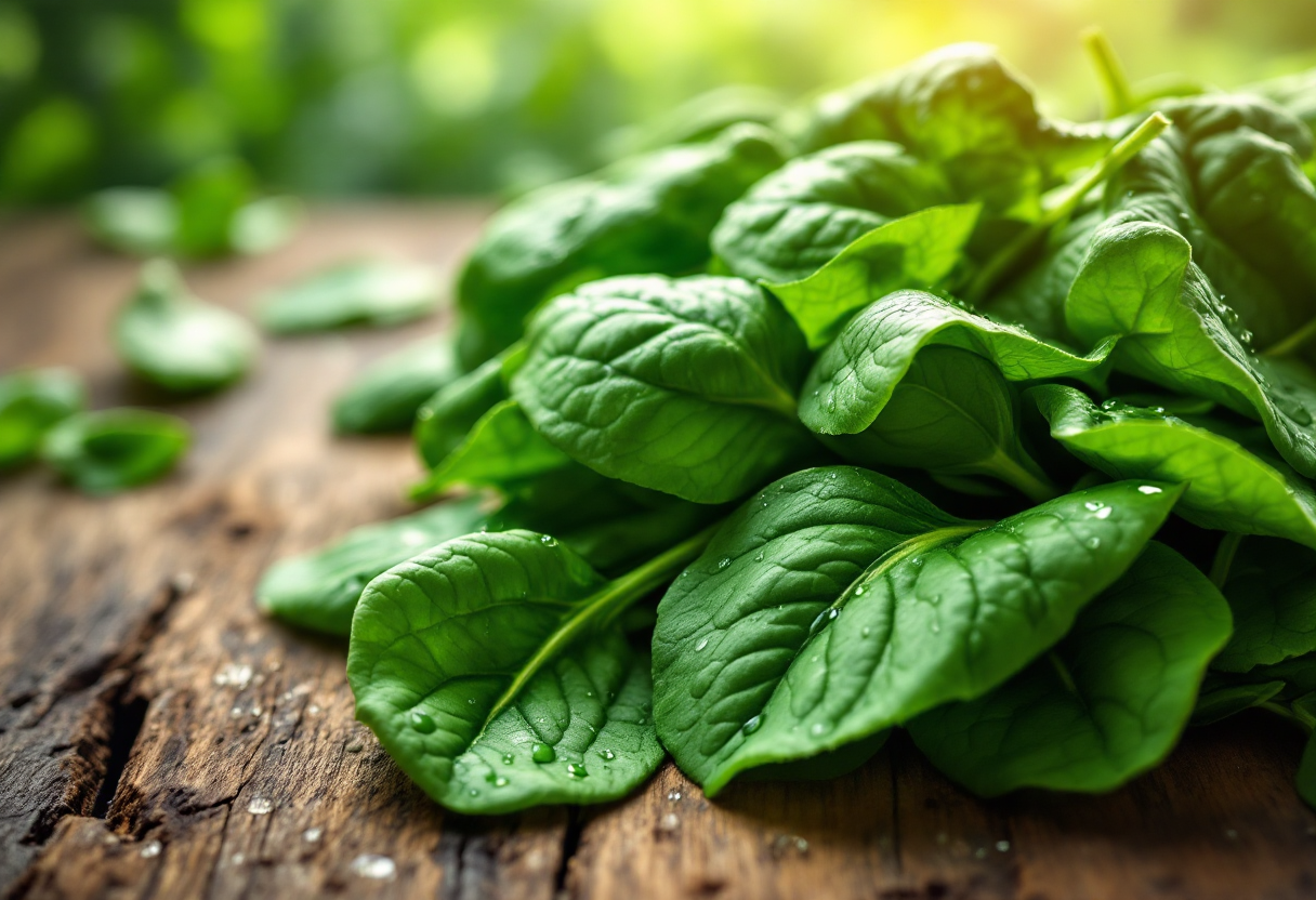 Deliziose ricette primaverili con spinaci freschi