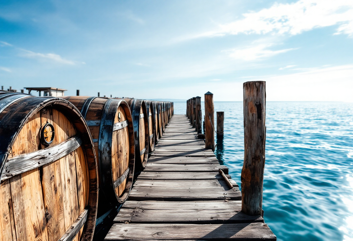 Immagine del progetto Tiramisu con vino sotto il mare
