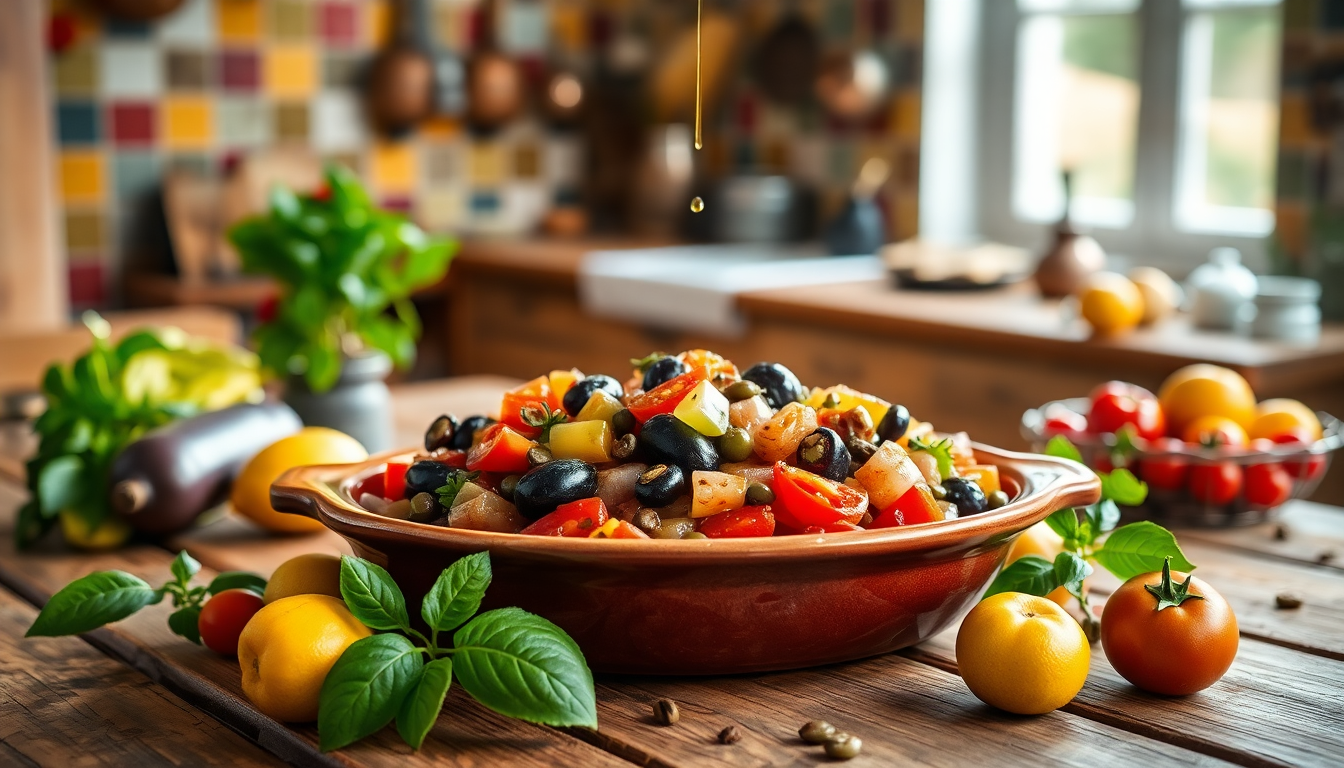 caponata di melanzane scopri il sapore autentico della tradizione siciliana 1750152110