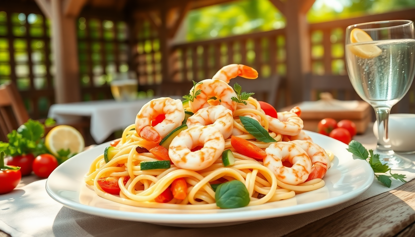 insalata di pasta con gamberi freschezza e leggerezza per lestate 1749562682