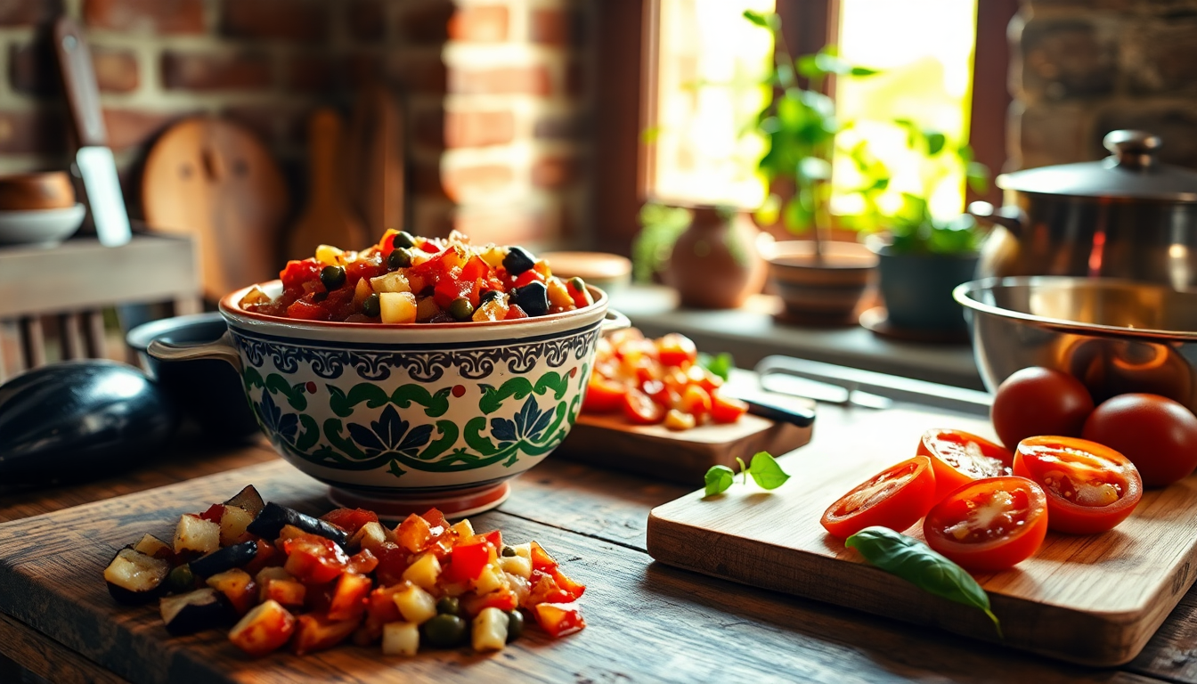 la caponata siciliana un viaggio nei sapori della tradizione 1750984910