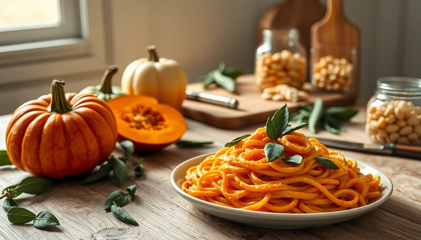 pasta cremosa con zucca e salvia la ricetta che non puoi perderti 1750870489