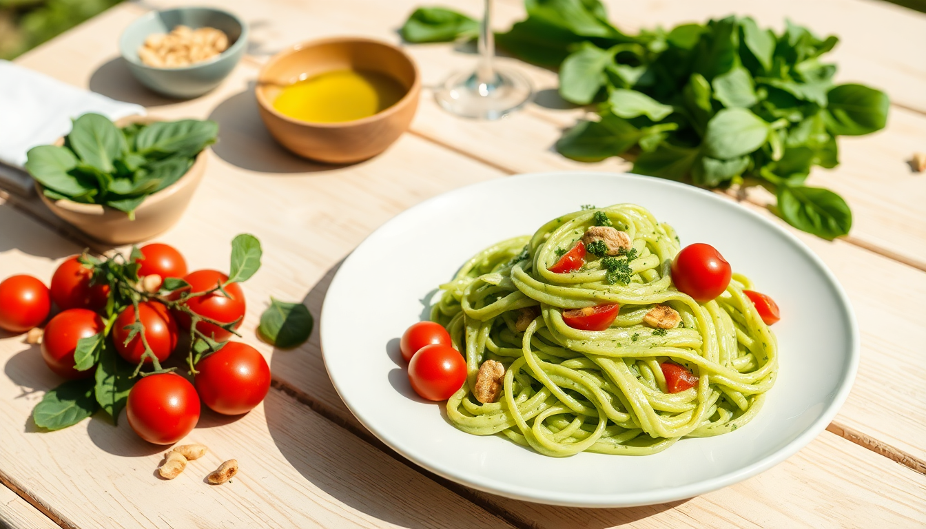 pasta fredda con crema di spinaci un piatto estivo irresistibile 1749243023