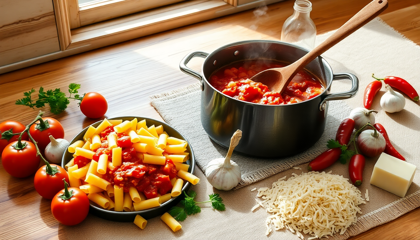 rigatoni arrabbiata scopri la ricetta autentica per un piatto indimenticabile 1749592102