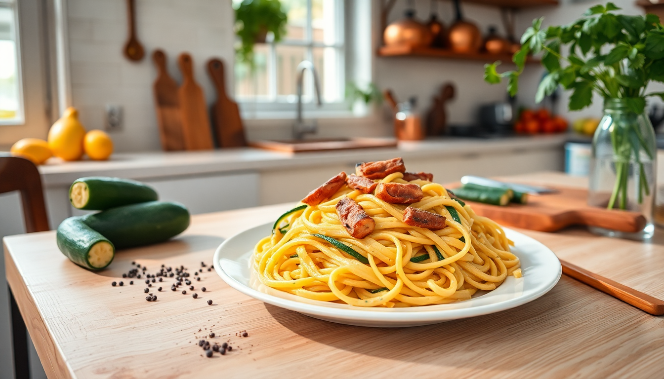 scopri come la pasta con zucchine e acciughe puo riscaldare il tuo cuore nel 2025 1749566361