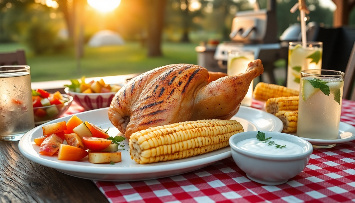 scopri come preparare un pollo alla griglia delizioso e sano per le tue cene estive 1750155888
