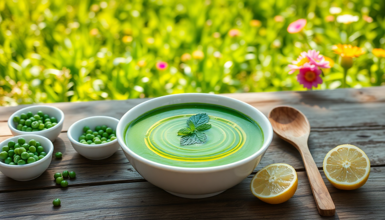 scopri come preparare una deliziosa crema di piselli fredda per lestate 1750088433