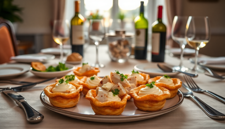 scopri come preparare vol au vent con baccala e crema di anacardi 1749816275