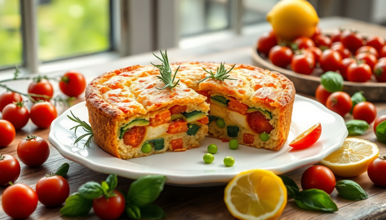 scopri come realizzare un delizioso plum cake salato con verdure di primavera 1749900506