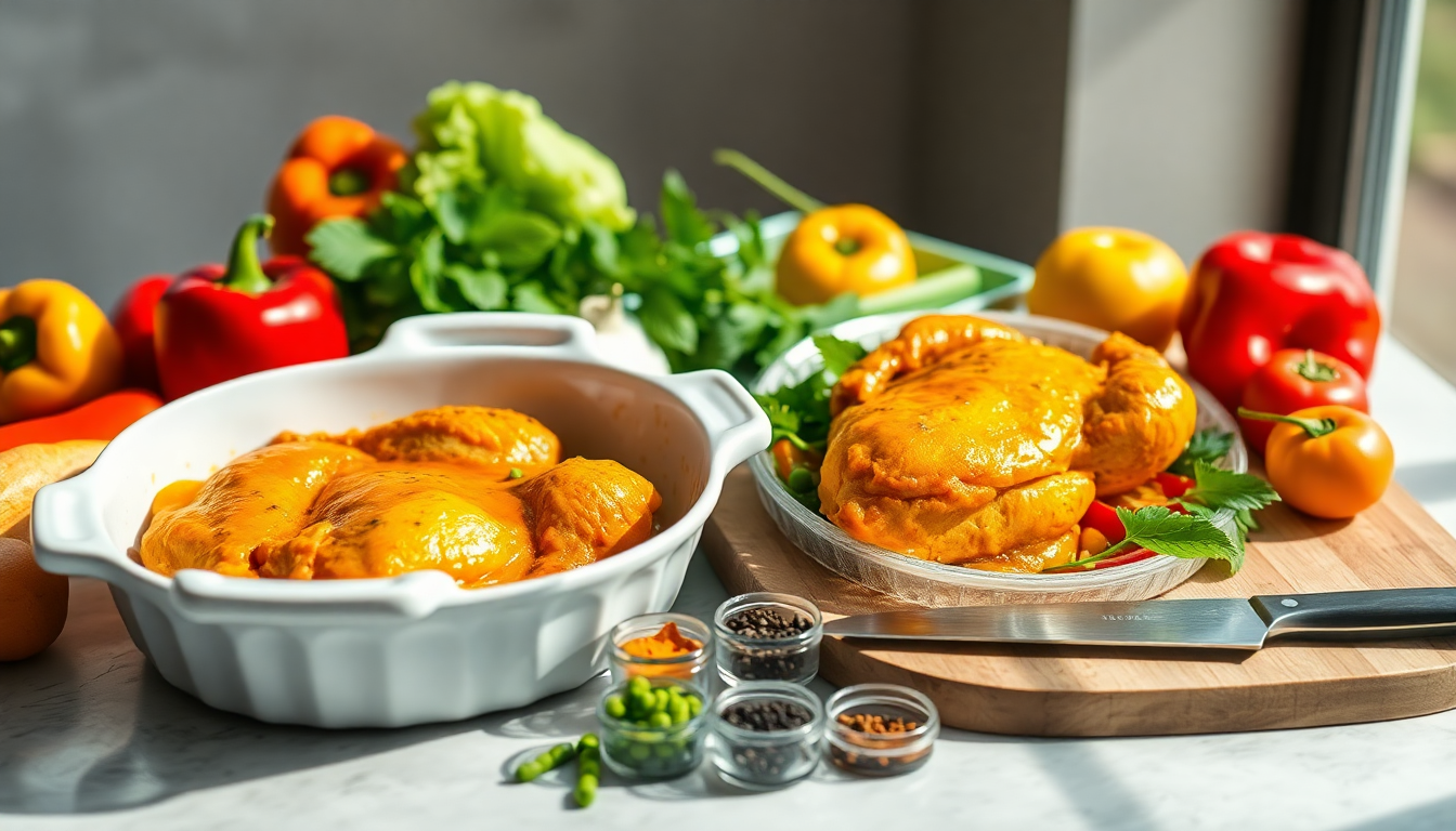 scopri il pollo al curry al forno con un twist speciale 1750753719