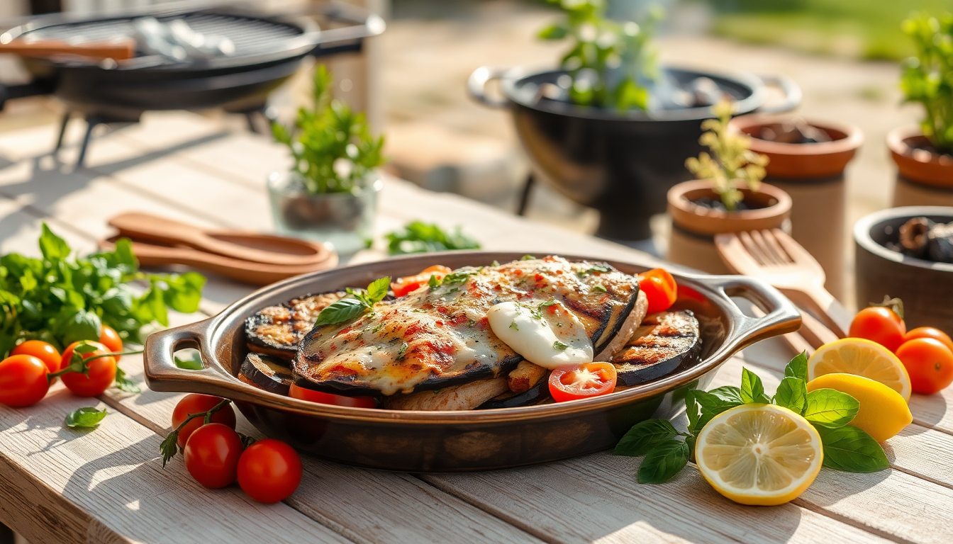 scopri la ricetta della parmigiana di pollo grigliato per unestate leggera e gustosa 1749581118