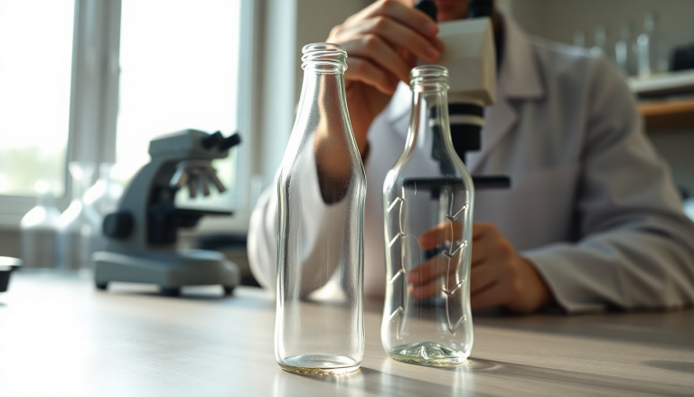 scopri perche le bottiglie di vetro contengono piu microplastiche di quelle di plastica 1750925924