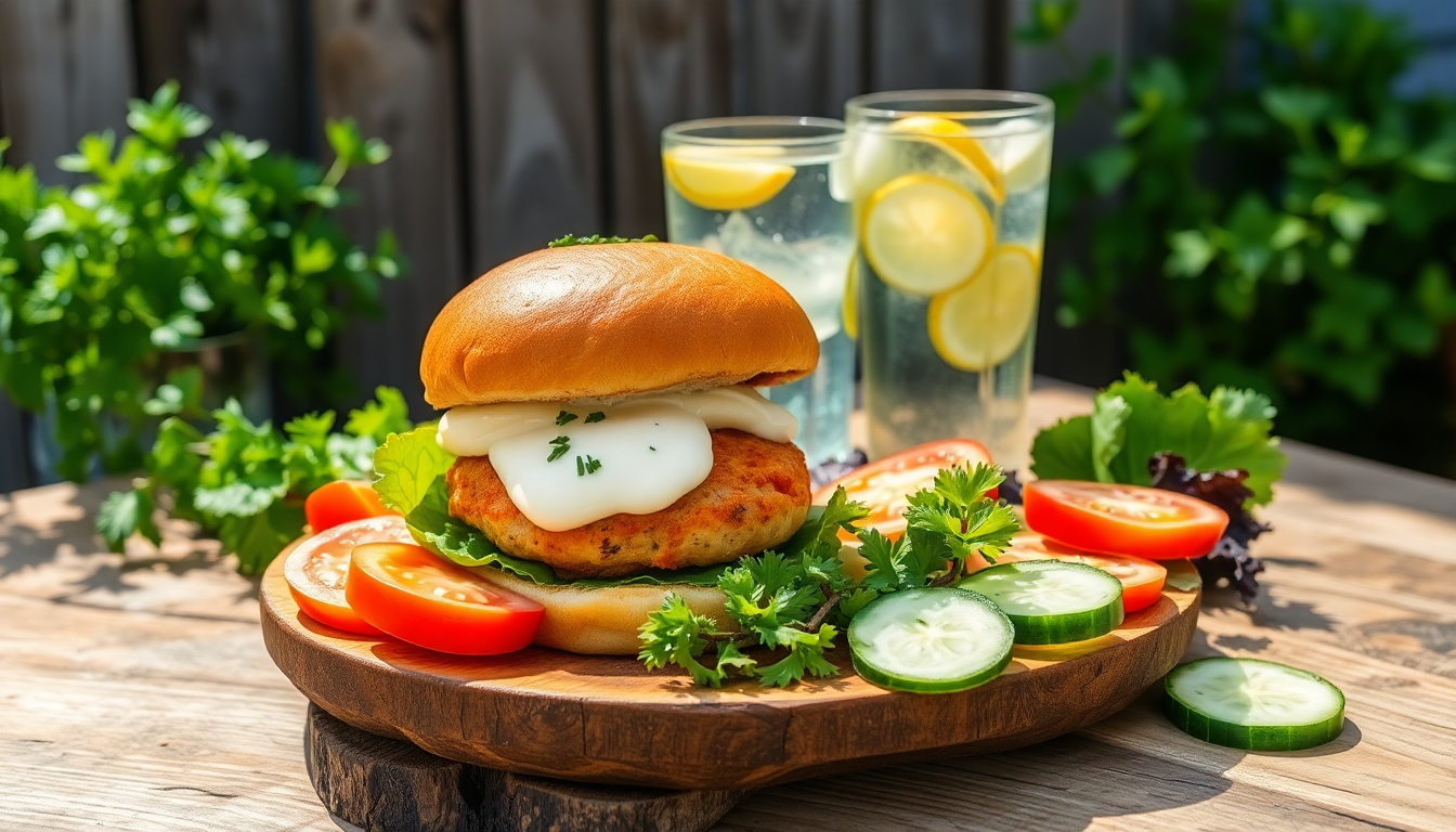burger di salmone il piatto estivo che conquistera tutti 1752546592