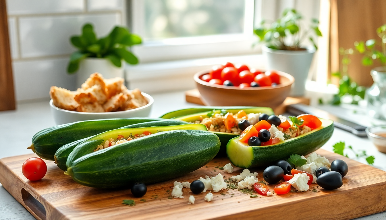 come preparare le barchette di cetriolo farcite alla mediterranea in meno di 30 minuti 1752396902