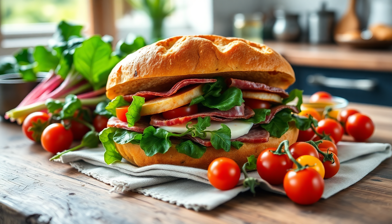 il panino con salame e bietole unesplosione di sapori 1752124156