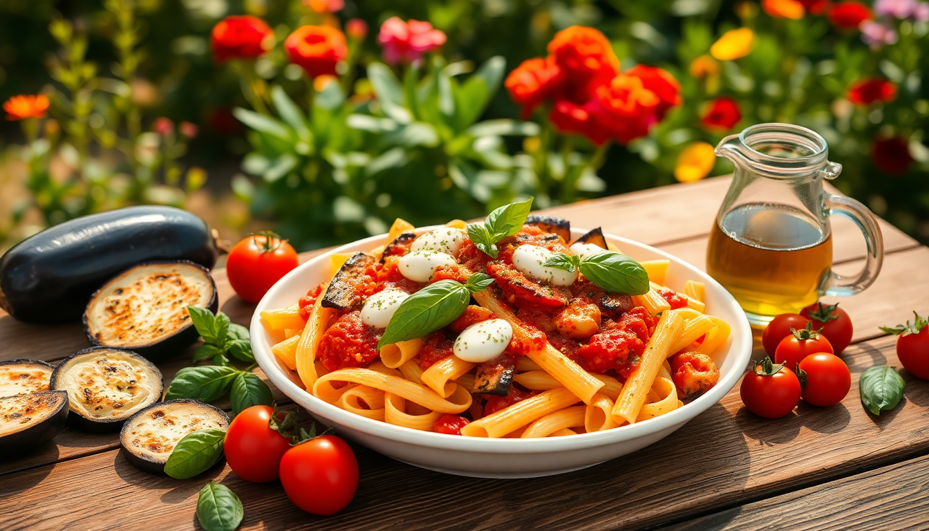 insalata di pasta alla parmigiana di melanzane un piatto estivo irresistibile 1752926172