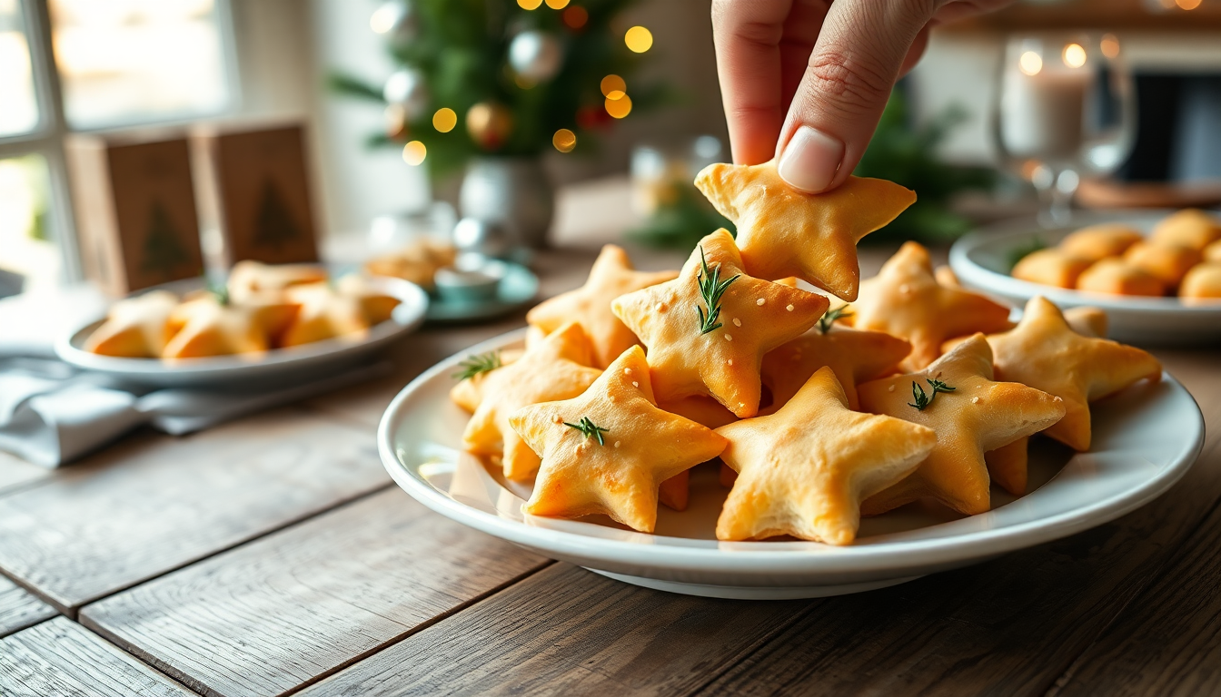 scopri come preparare le stelle di pasta sfoglia per le tue feste 1752725534