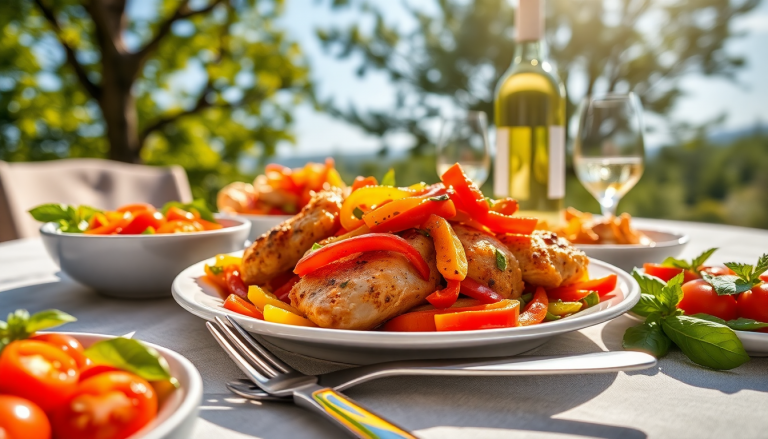scopri come preparare un delizioso pollo con peperoni per lestate 1751487609