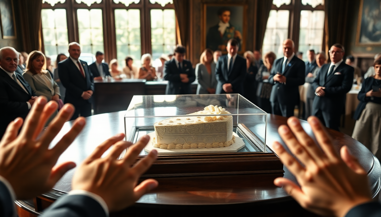 scopri il segreto dietro lincredibile acquisto della torta nuziale della regina elisabetta 1752239616