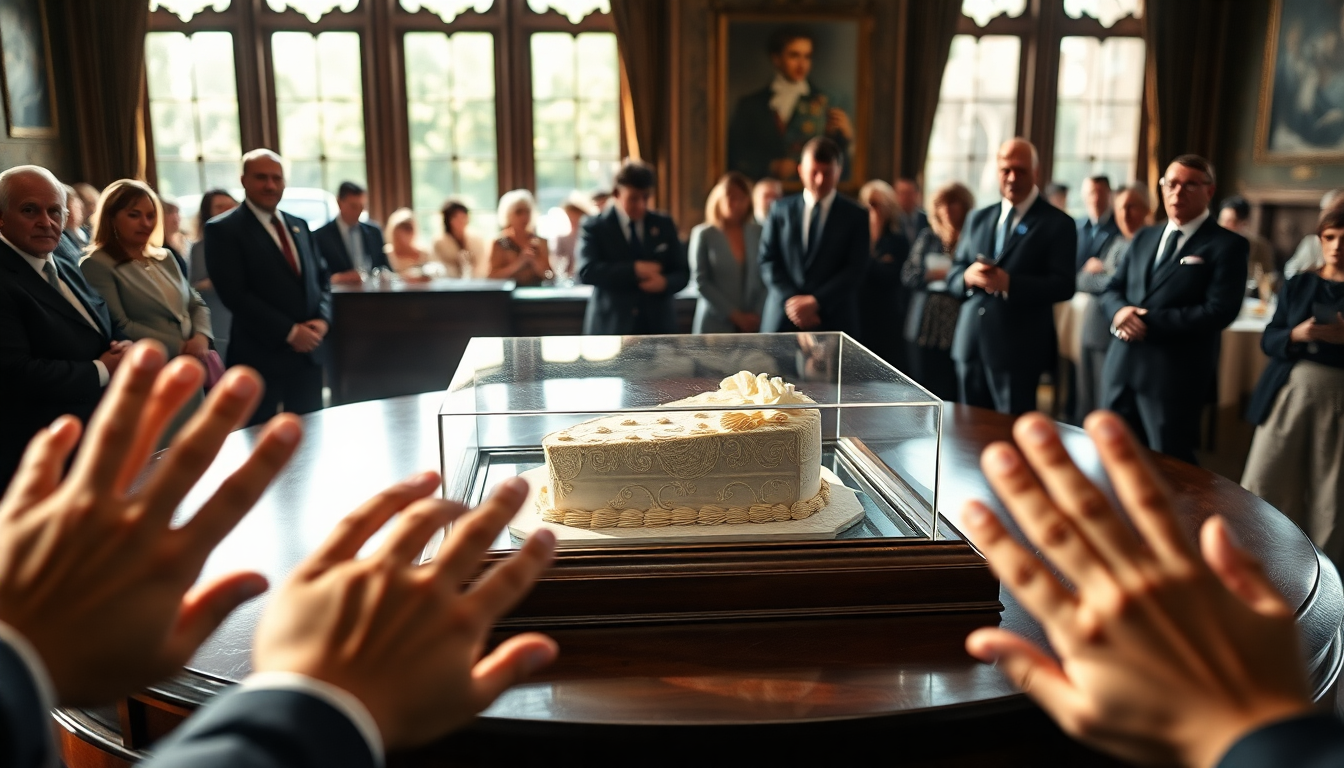 scopri il segreto dietro lincredibile acquisto della torta nuziale della regina elisabetta 1752239616