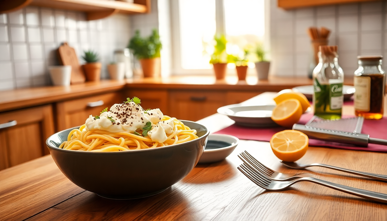 scopri la ricetta dei noodles con ricotta un piatto nostalgico 1752535589