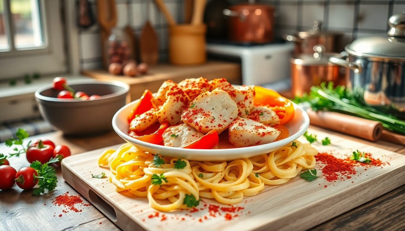 scopri la ricetta del pollo alla paprica con peperoni 1752717705