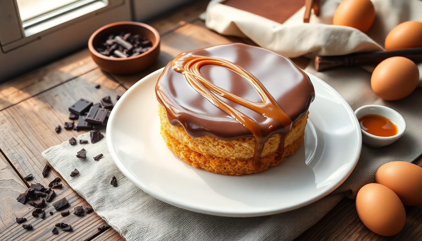 scopri la torta frolla con ganache e caramello un dolce da non perdere 1751759685