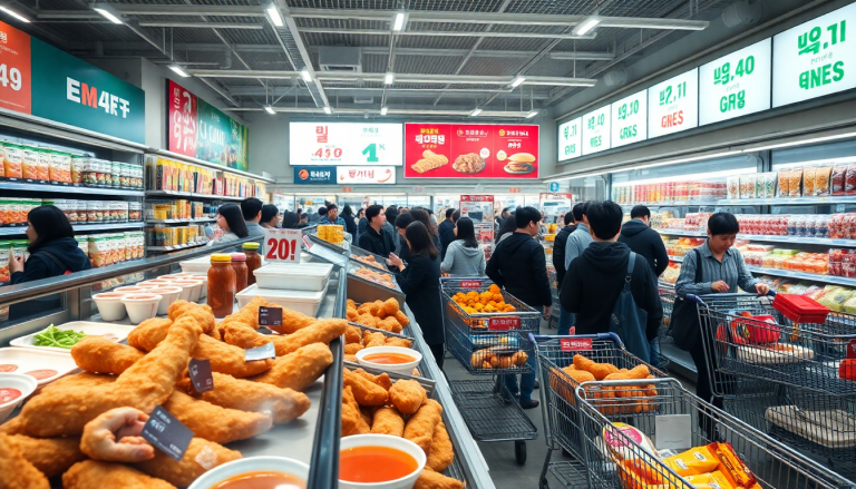 supermercati coreani in guerra il pollo fritto al centro della battaglia dei prezzi 1752247107