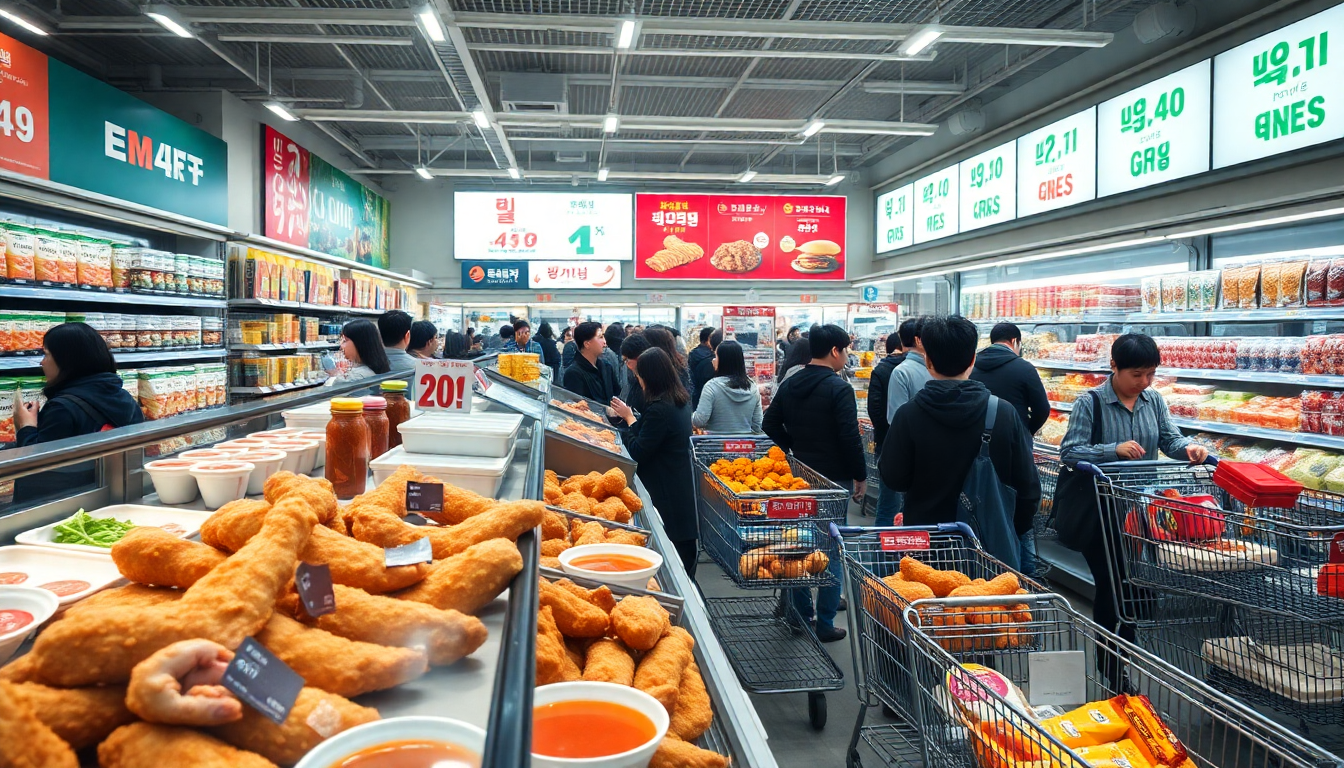 supermercati coreani in guerra il pollo fritto al centro della battaglia dei prezzi 1752247107