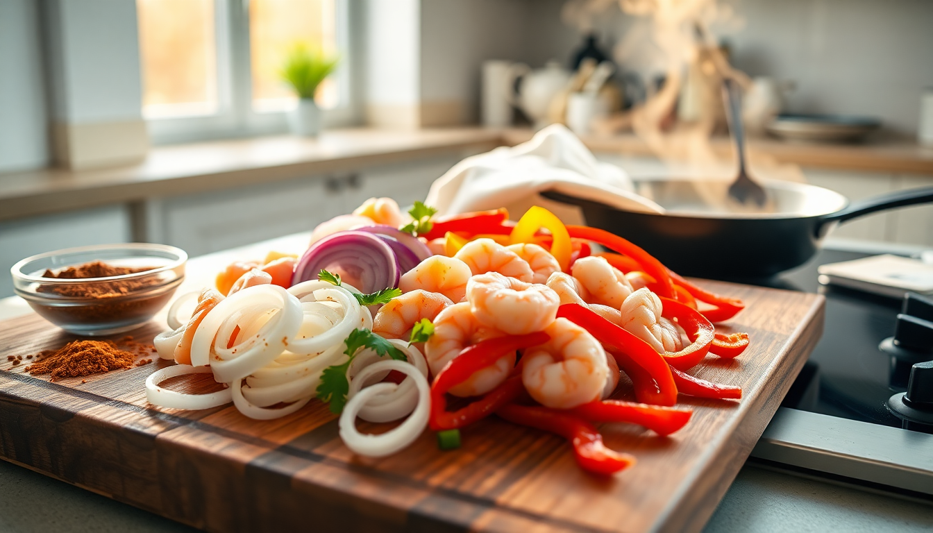 scopri come preparare delle irresistibili fajitas di gamberi in pochi minuti python 1755944336