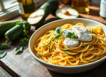 scopri la pasta al forno con zucchine e burrata affumicata che ti conquistera python 1756030771