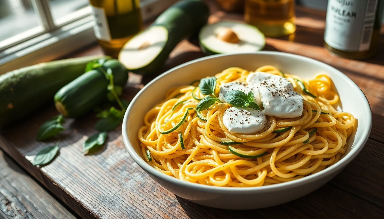 scopri la pasta al forno con zucchine e burrata affumicata che ti conquistera python 1756030771