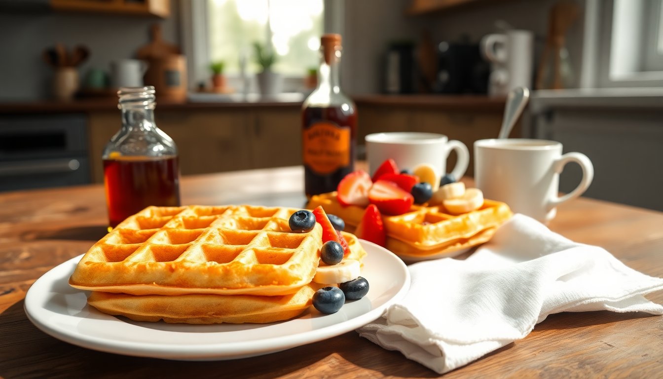 la ricetta infallibile per waffle croccanti e soffici da gustare 1760717016
