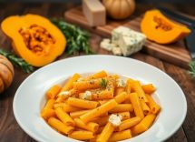 penne con zucca e gorgonzola ricetta semplice e deliziosa per una cena gustosa 1761408593